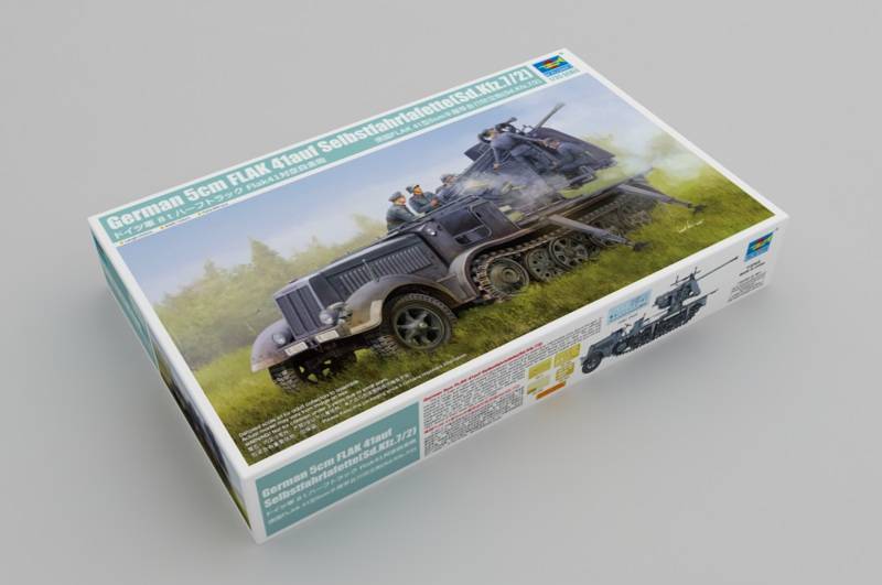 German 5cm FLAK 41 auf Selbstfahrlafette (Sd.Kfz.7/2) – Image 2