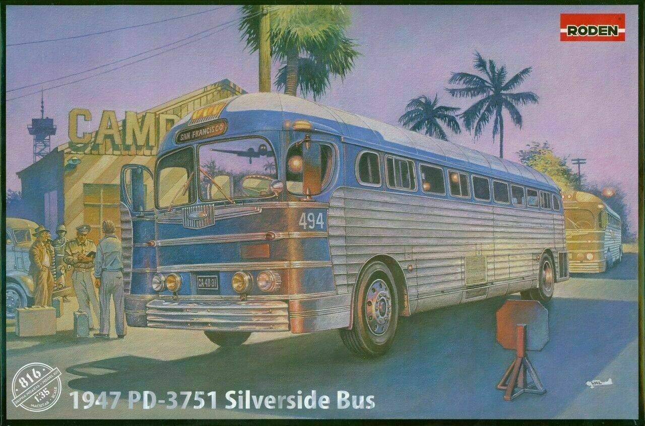 1947 PD-3701 Silverside Bus