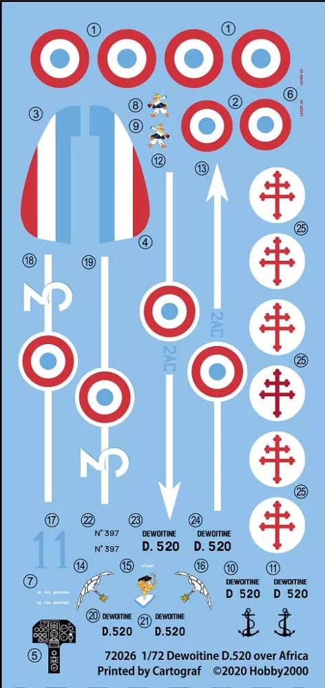 Dewoitine D.520 over Africa – Image 3