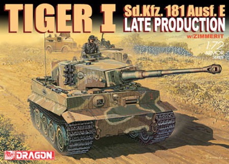 Sd.Kfz. 181 Ausf. E tiger I, Late Producton w/Zimmerit