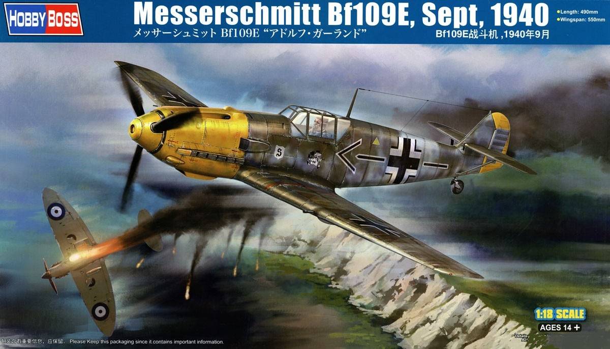 Messerschmitt Bf109E, Sept, 1940