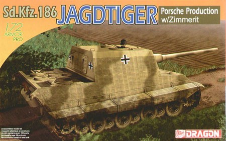 Sd.Kfz.186 Jagdtiger Porsche Production w/Zimmerit