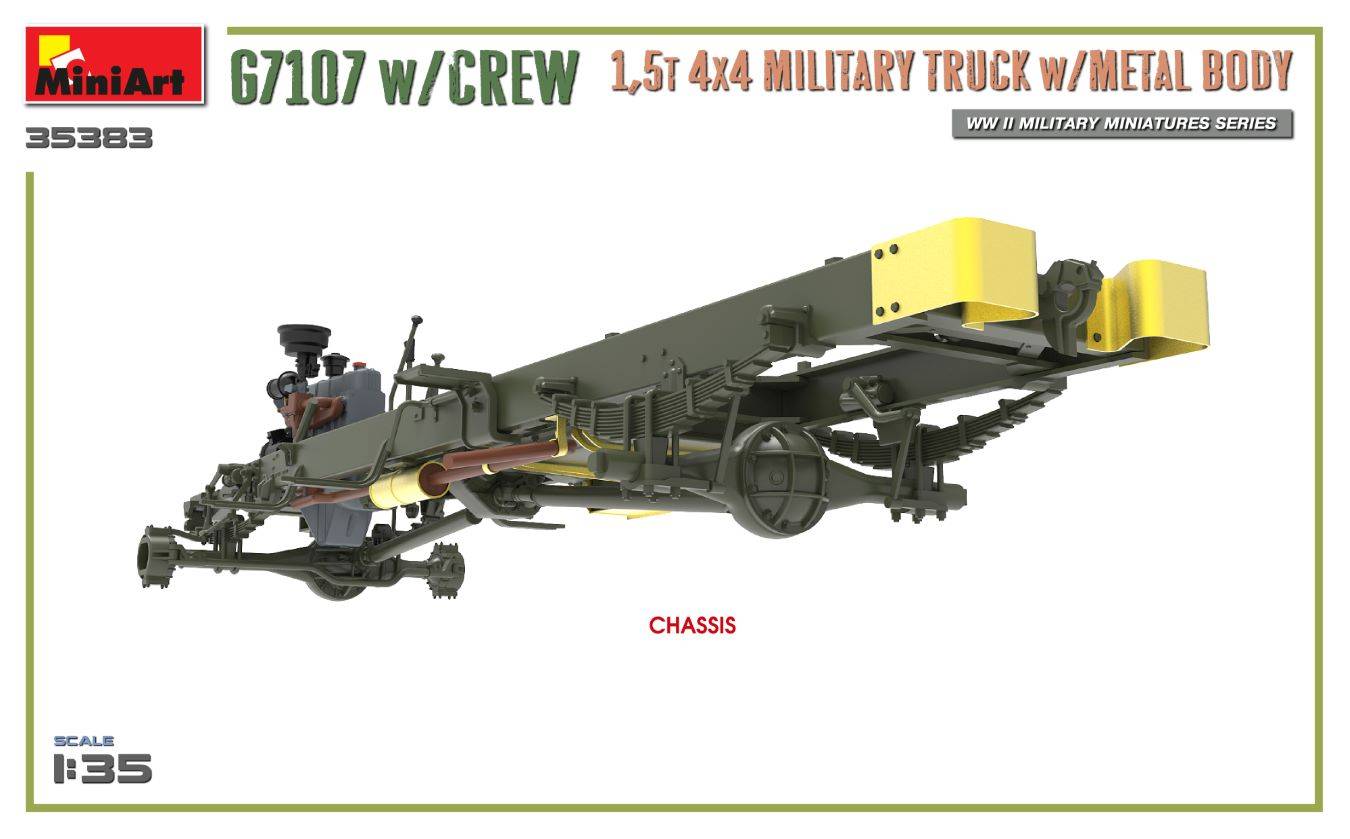 G7107 w/CREW 1,5t 4X4 CARGO TRUCK w/METAL BODY – Image 33