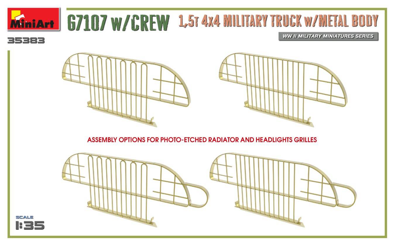 G7107 w/CREW 1,5t 4X4 CARGO TRUCK w/METAL BODY – Image 36