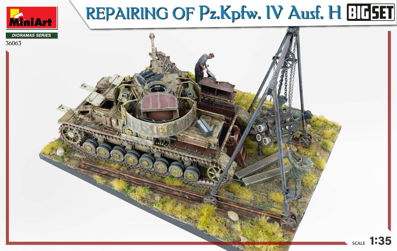 REPAIRING Of Pz.Kpfw. IV Ausf. H. – Image 9