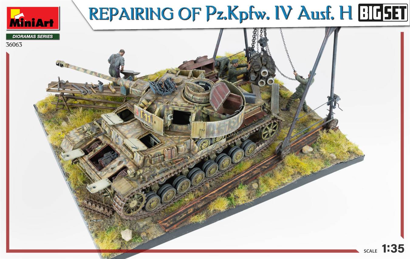 REPAIRING Of Pz.Kpfw. IV Ausf. H. – Image 10