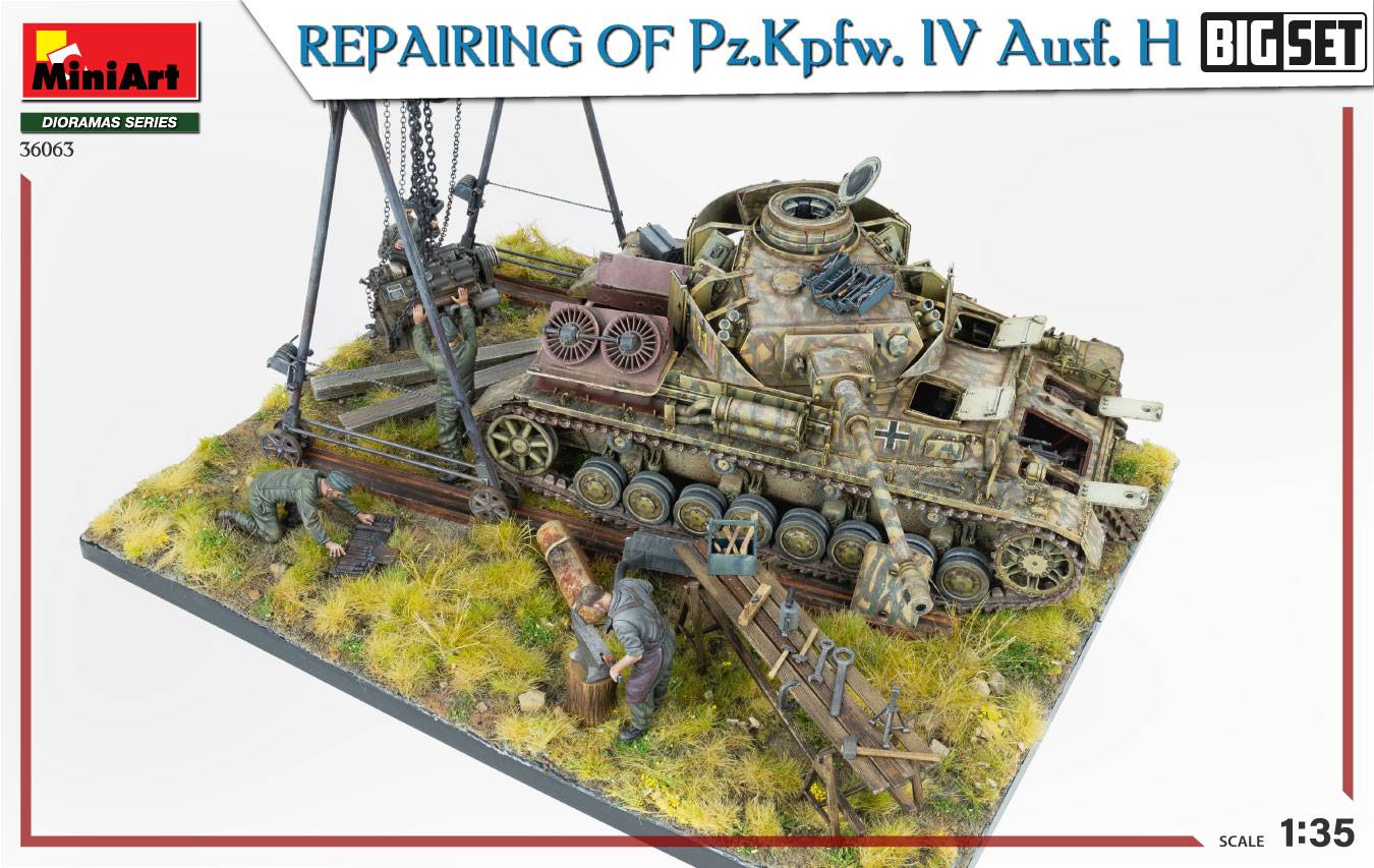 REPAIRING Of Pz.Kpfw. IV Ausf. H. – Image 11