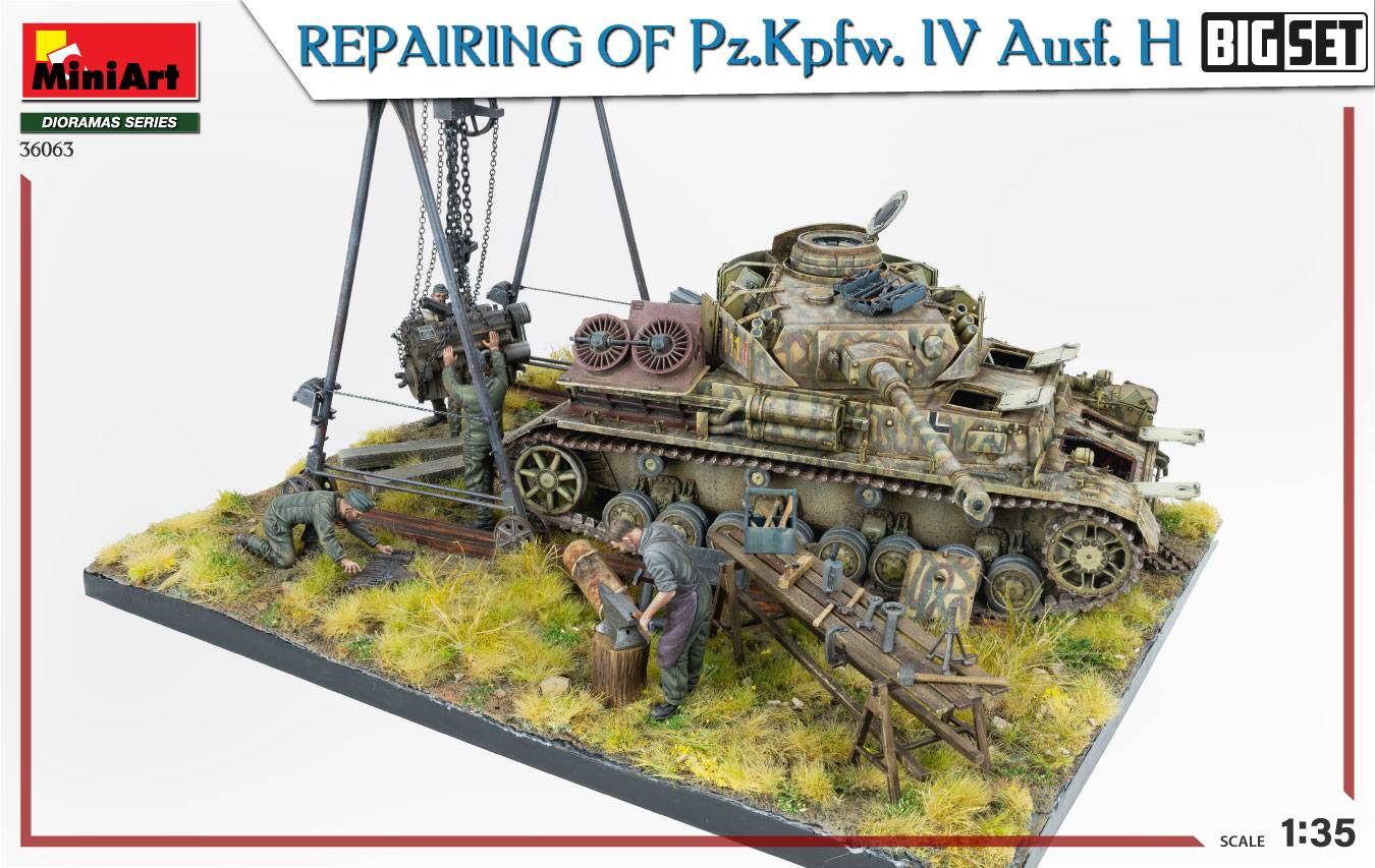 REPAIRING Of Pz.Kpfw. IV Ausf. H. – Image 12