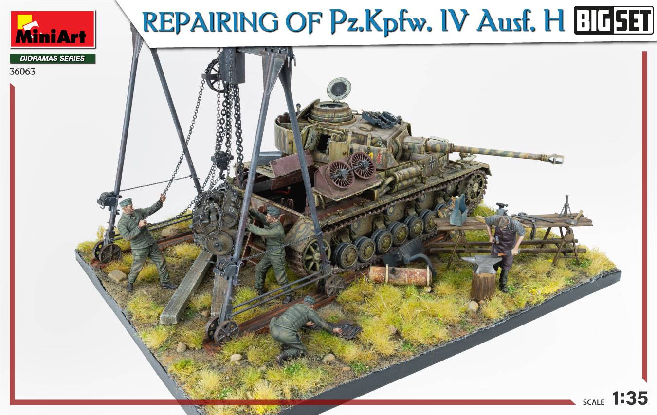 REPAIRING Of Pz.Kpfw. IV Ausf. H. – Image 2