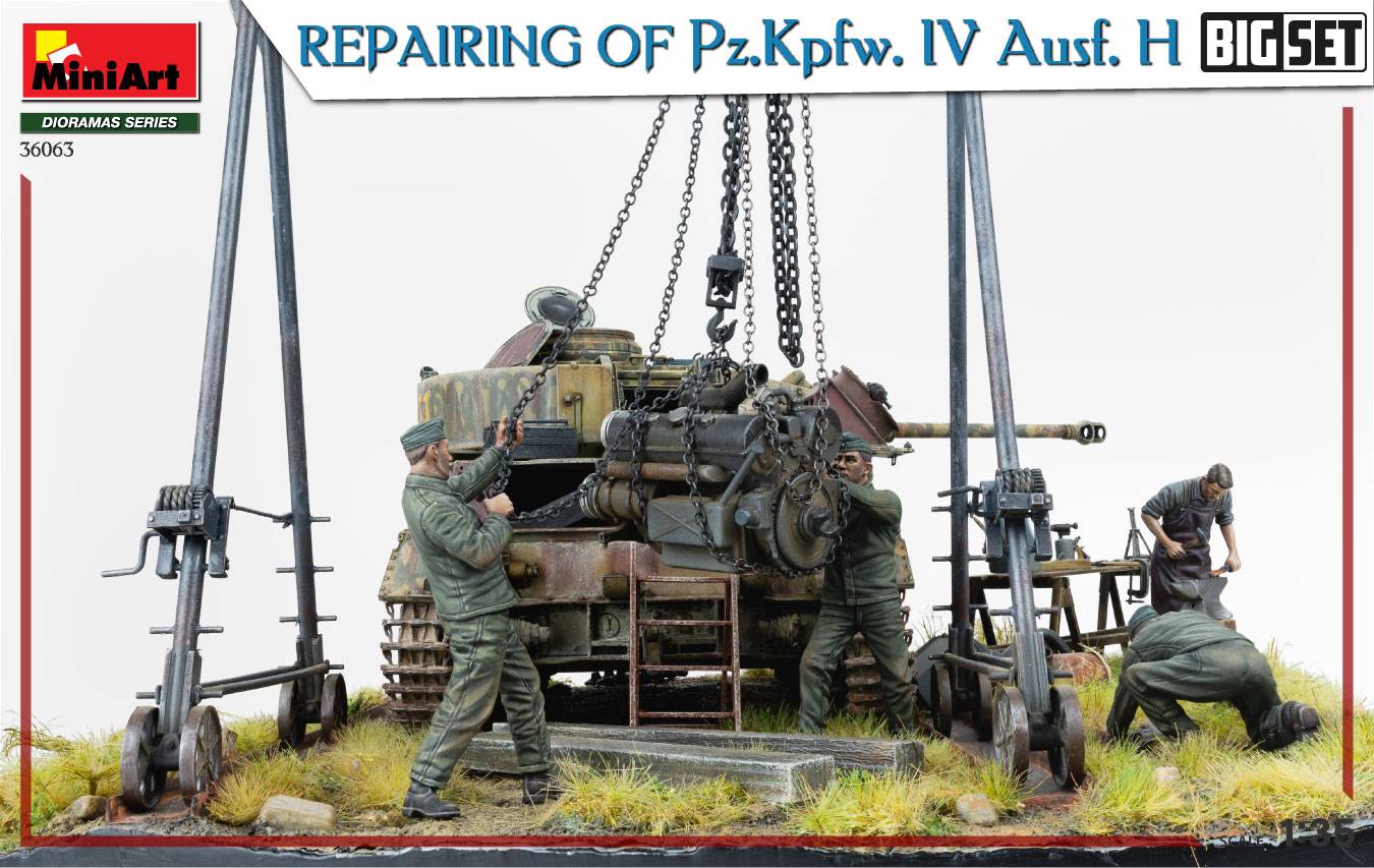 REPAIRING Of Pz.Kpfw. IV Ausf. H. – Image 13