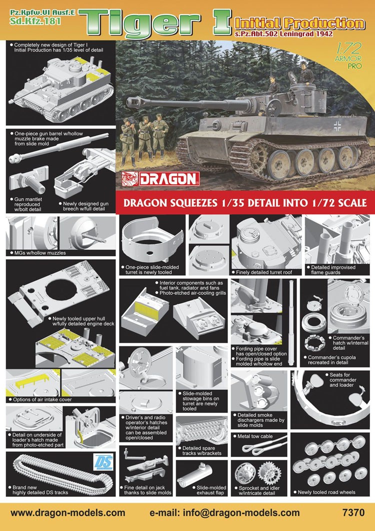Sd.Kfz. 181 Tiger I Initial Production s.Pz.Abt. 502 Leningrad 1942 – Image 2
