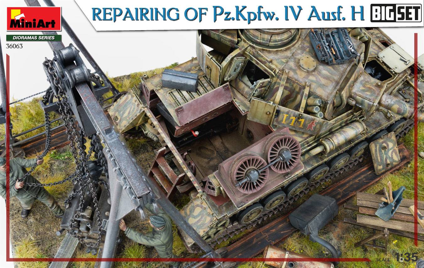 REPAIRING Of Pz.Kpfw. IV Ausf. H. – Image 16