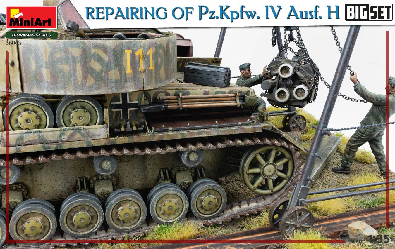 REPAIRING Of Pz.Kpfw. IV Ausf. H. – Image 19