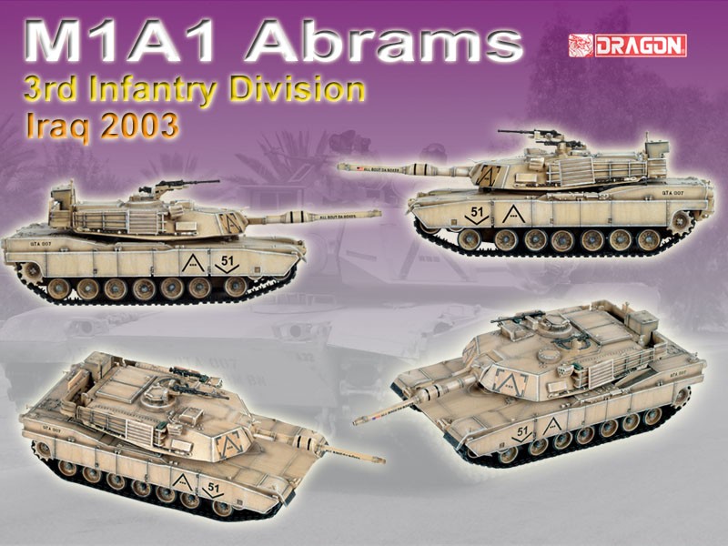 M1A1 Abrams 3rd Infantry Division Iraq 2003 – Image 3