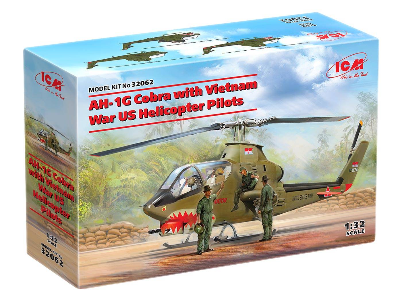 AH-1G Cobra with Vietnam War US Helicopter Pilots – Image 11