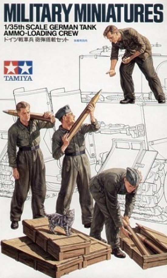 German Tank Ammo-Loading Crew