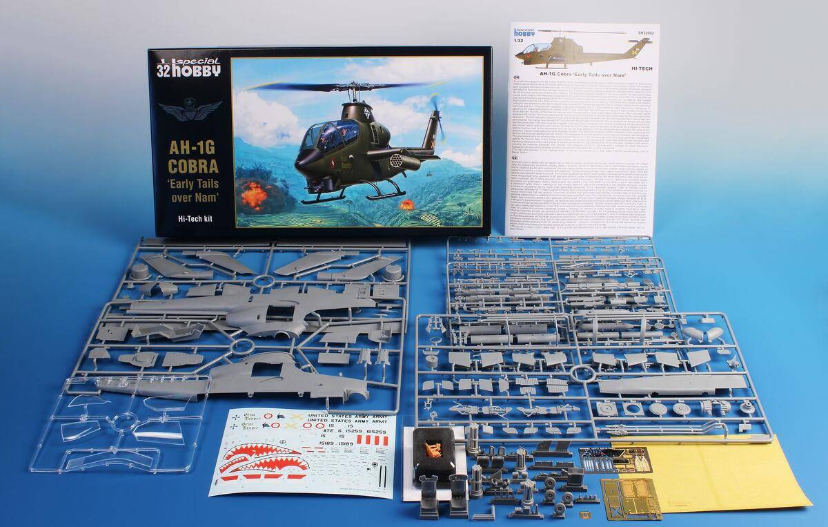 AH-1G Cobra ‘Early Tails over Vietnam’ Hi-Tech Kit – Image 2
