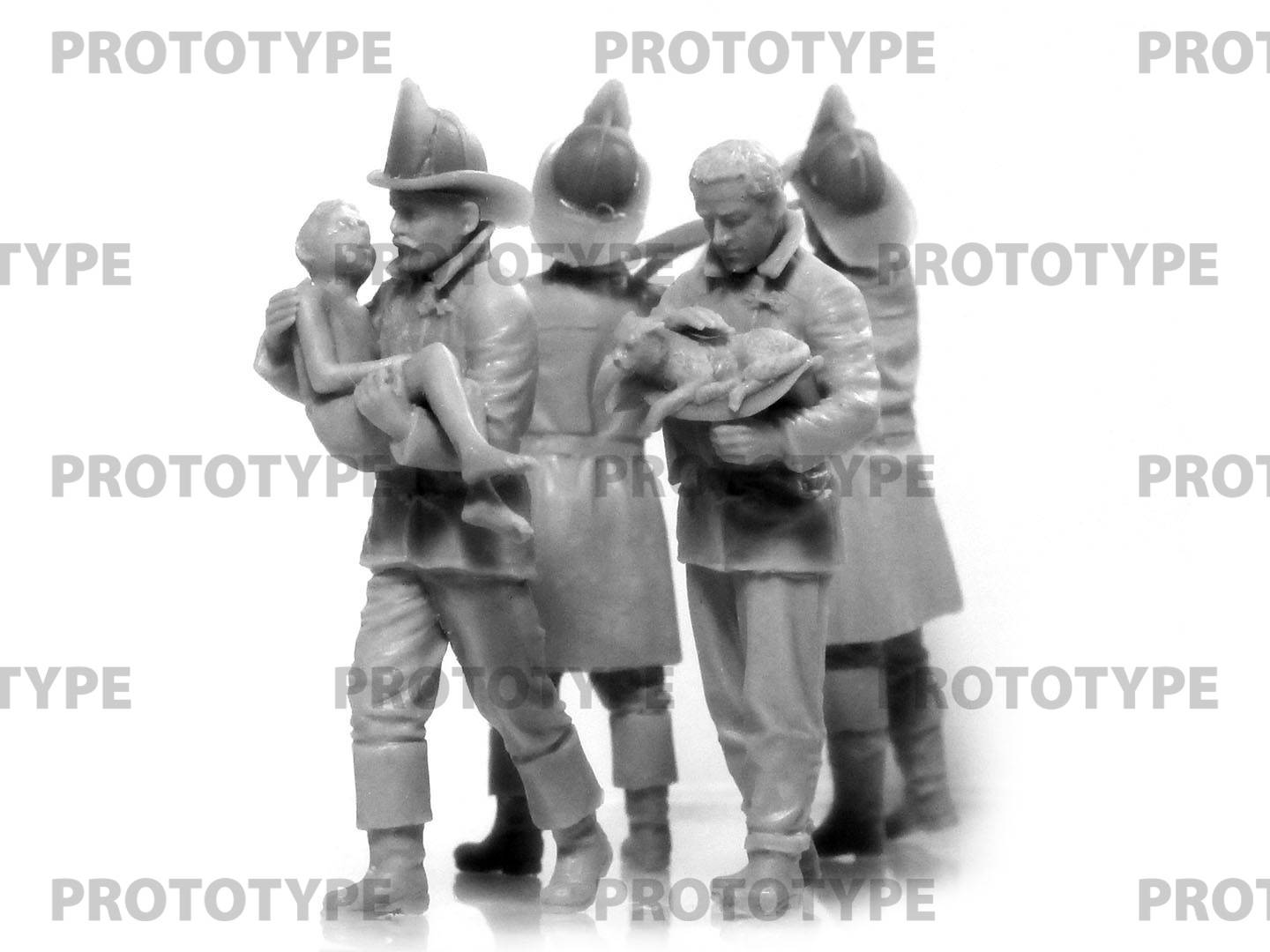 American Fire Truck Crew (1910s) – Image 5