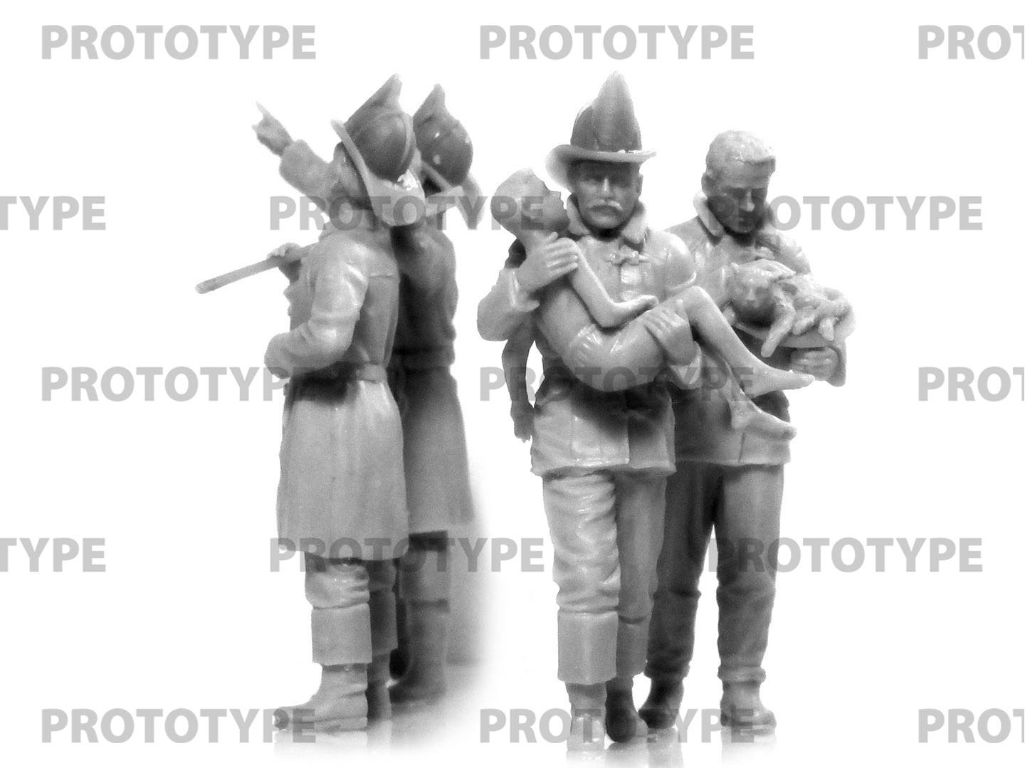 American Fire Truck Crew (1910s) – Image 8