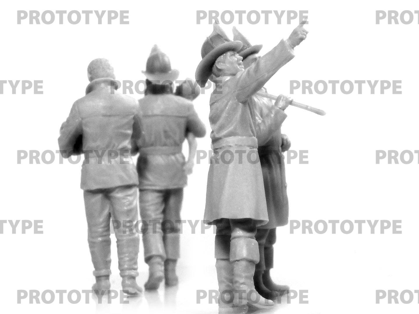 American Fire Truck Crew (1910s) – Image 9