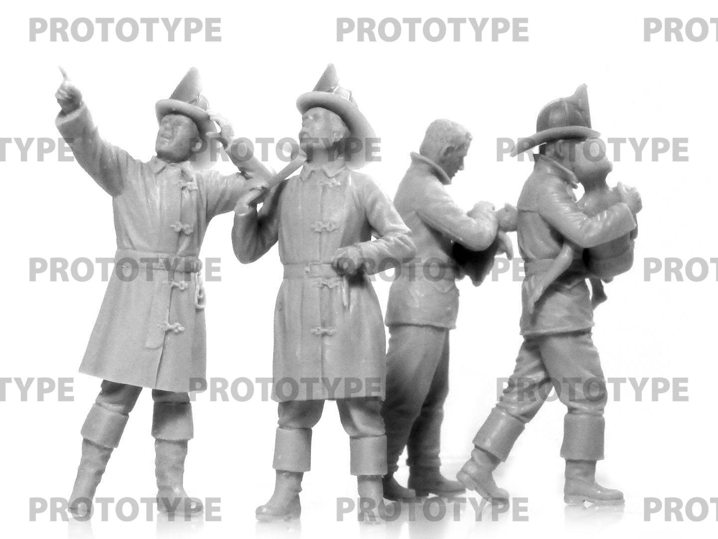 Model T 1914 Fire Truck with Crew – Image 6