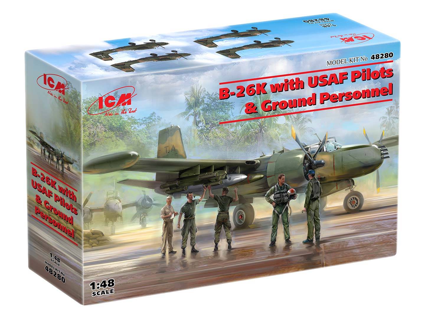 B-26K with USAF Pilots & Ground Personnel – Image 11