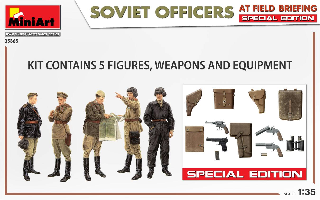 SOVIET OFFICERS AT FIELD BRIEFING. SPECIAL EDITION – Image 2