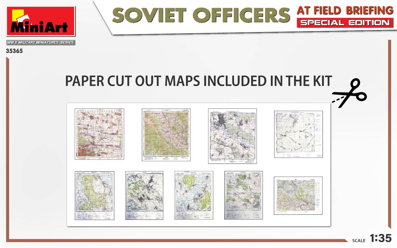 SOVIET OFFICERS AT FIELD BRIEFING. SPECIAL EDITION – Image 3