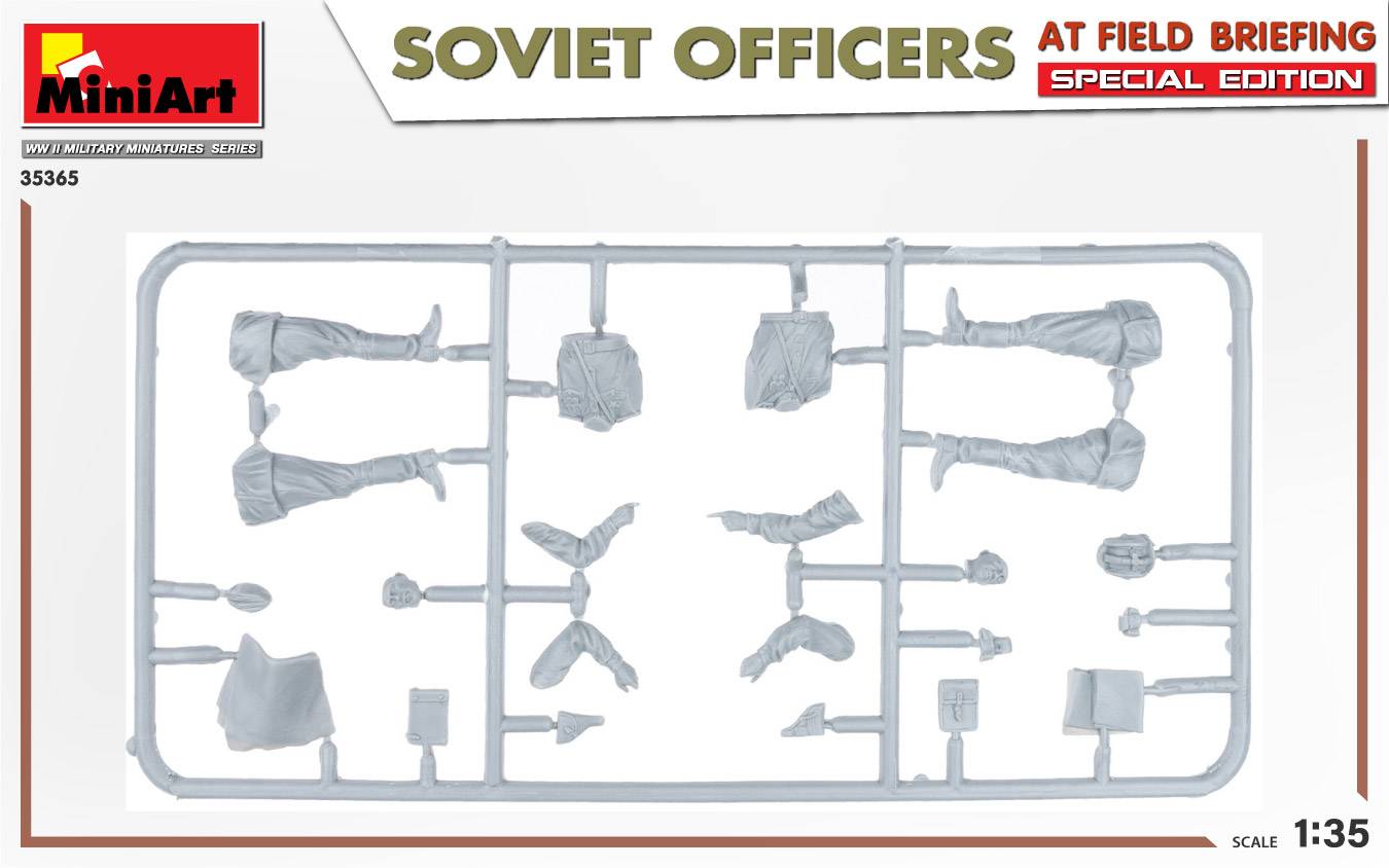 SOVIET OFFICERS AT FIELD BRIEFING. SPECIAL EDITION – Image 4