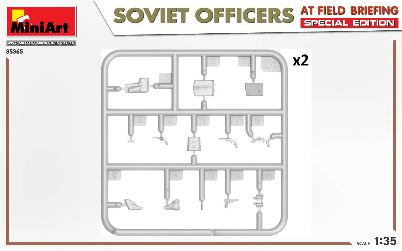 SOVIET OFFICERS AT FIELD BRIEFING. SPECIAL EDITION – Image 6