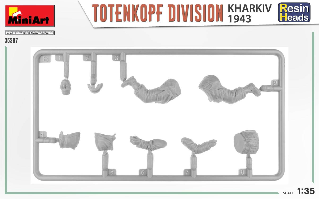 DIVISION TOTENKOPF. KHARKOV 1943. TÊTES EN RÉSINE – Image 6