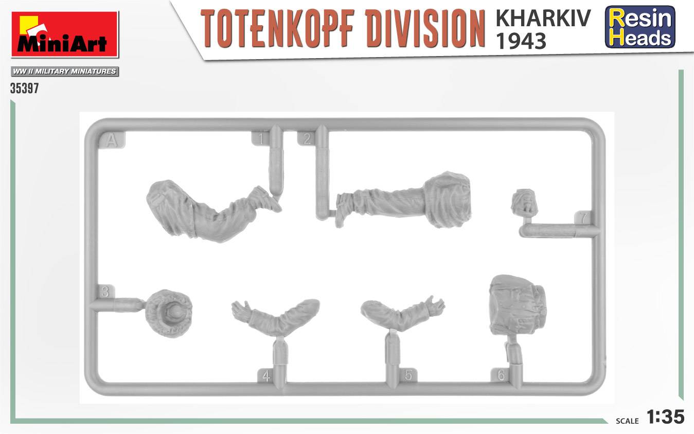 DIVISION TOTENKOPF. KHARKOV 1943. TÊTES EN RÉSINE – Image 7
