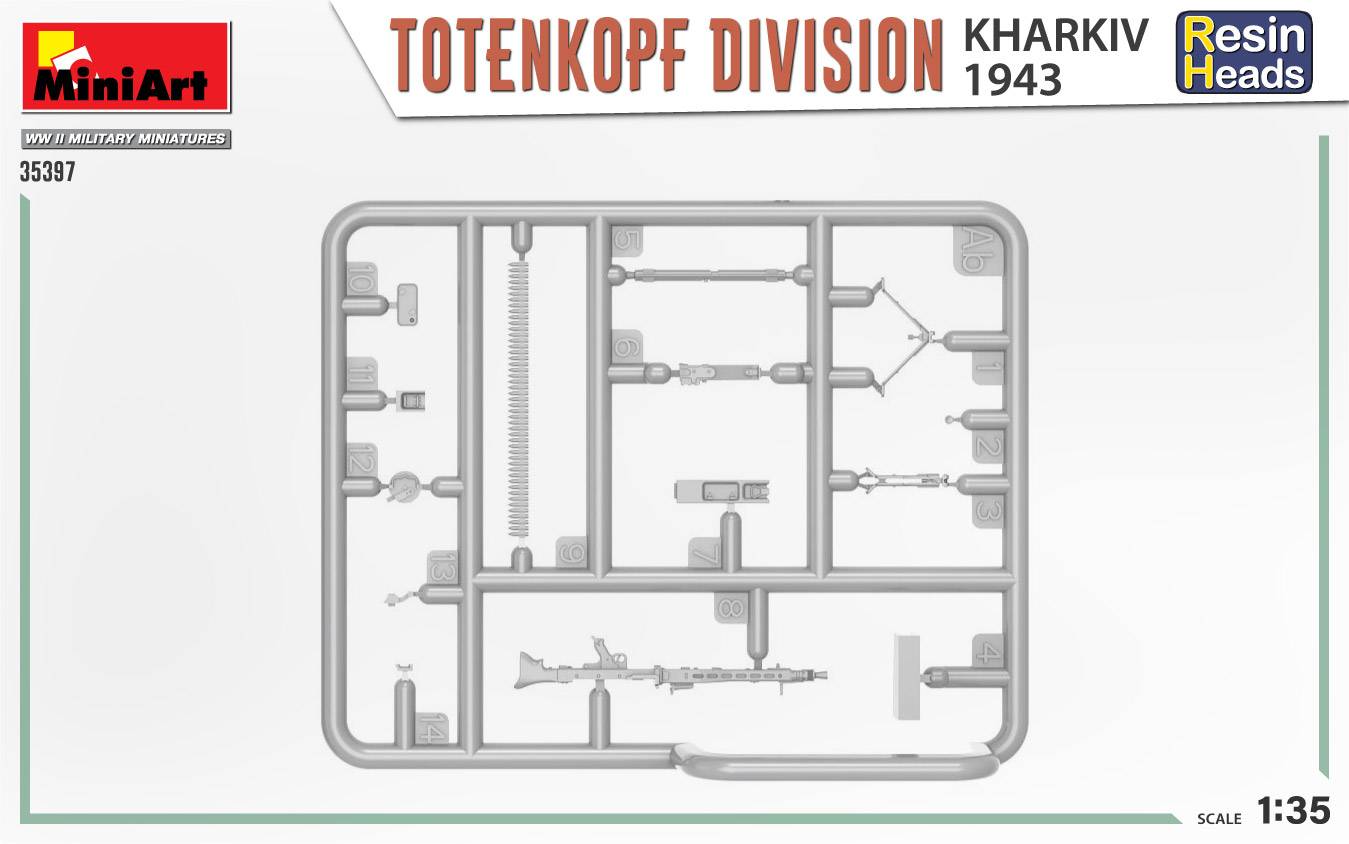 DIVISION TOTENKOPF. KHARKOV 1943. TÊTES EN RÉSINE – Image 8