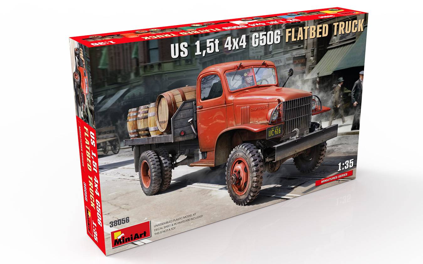 US 1,5t 4×4 G506 FLATBED TRUCK – Image 2