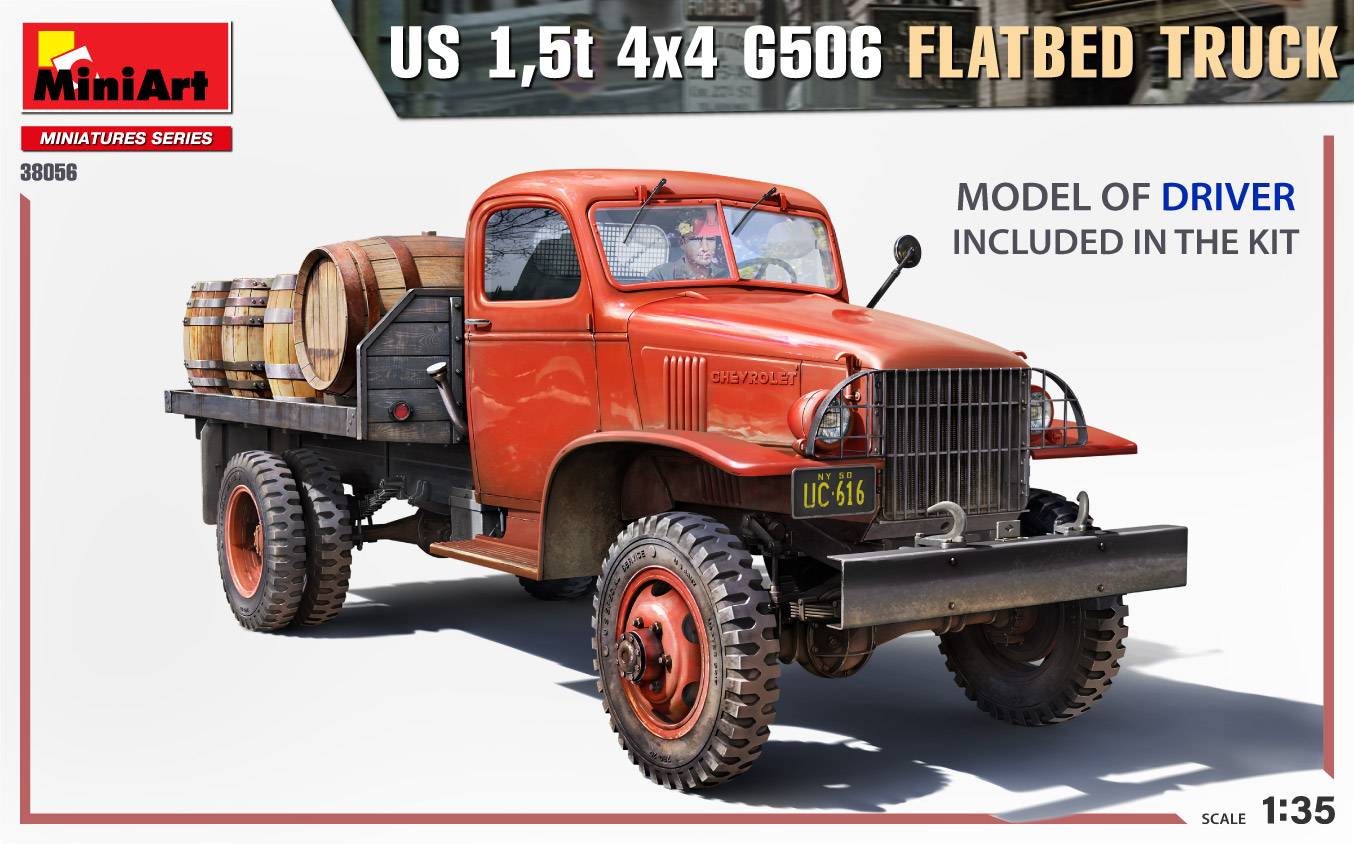 US 1,5t 4×4 G506 FLATBED TRUCK – Image 3