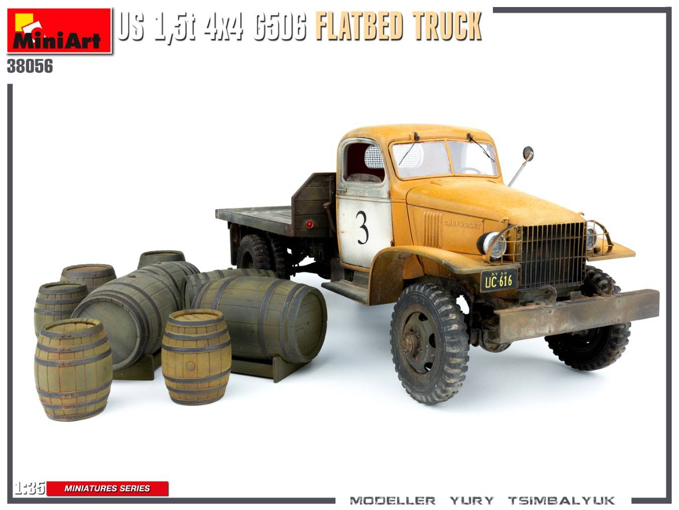 US 1,5t 4×4 G506 FLATBED TRUCK – Image 5