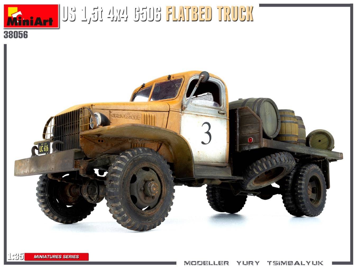 US 1,5t 4×4 G506 FLATBED TRUCK – Image 7