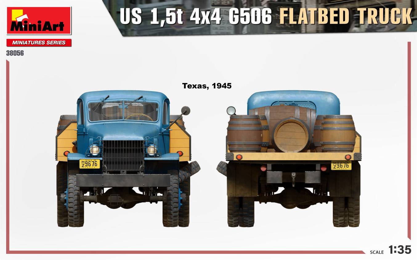 US 1,5t 4×4 G506 FLATBED TRUCK – Image 10