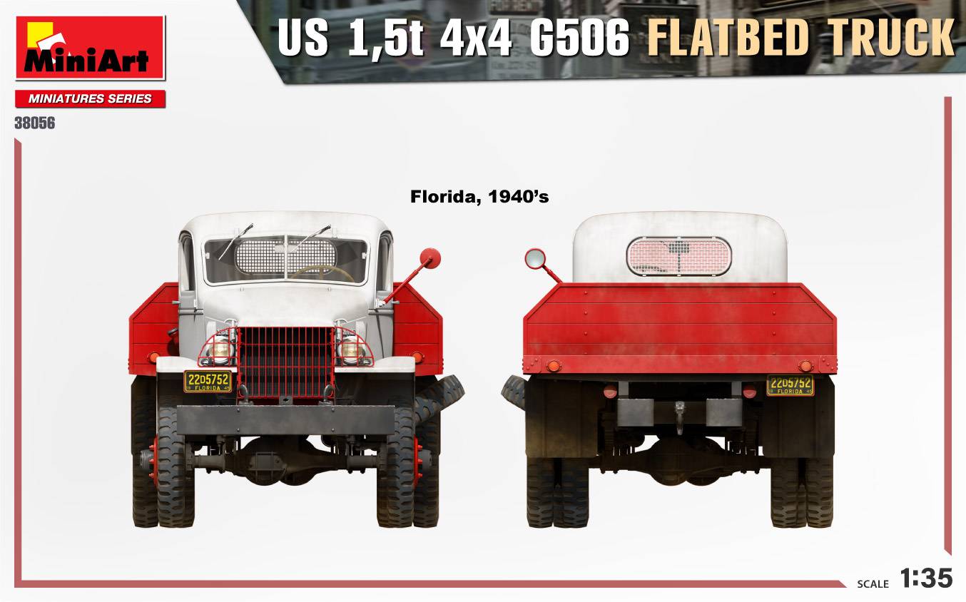 US 1,5t 4×4 G506 FLATBED TRUCK – Image 11