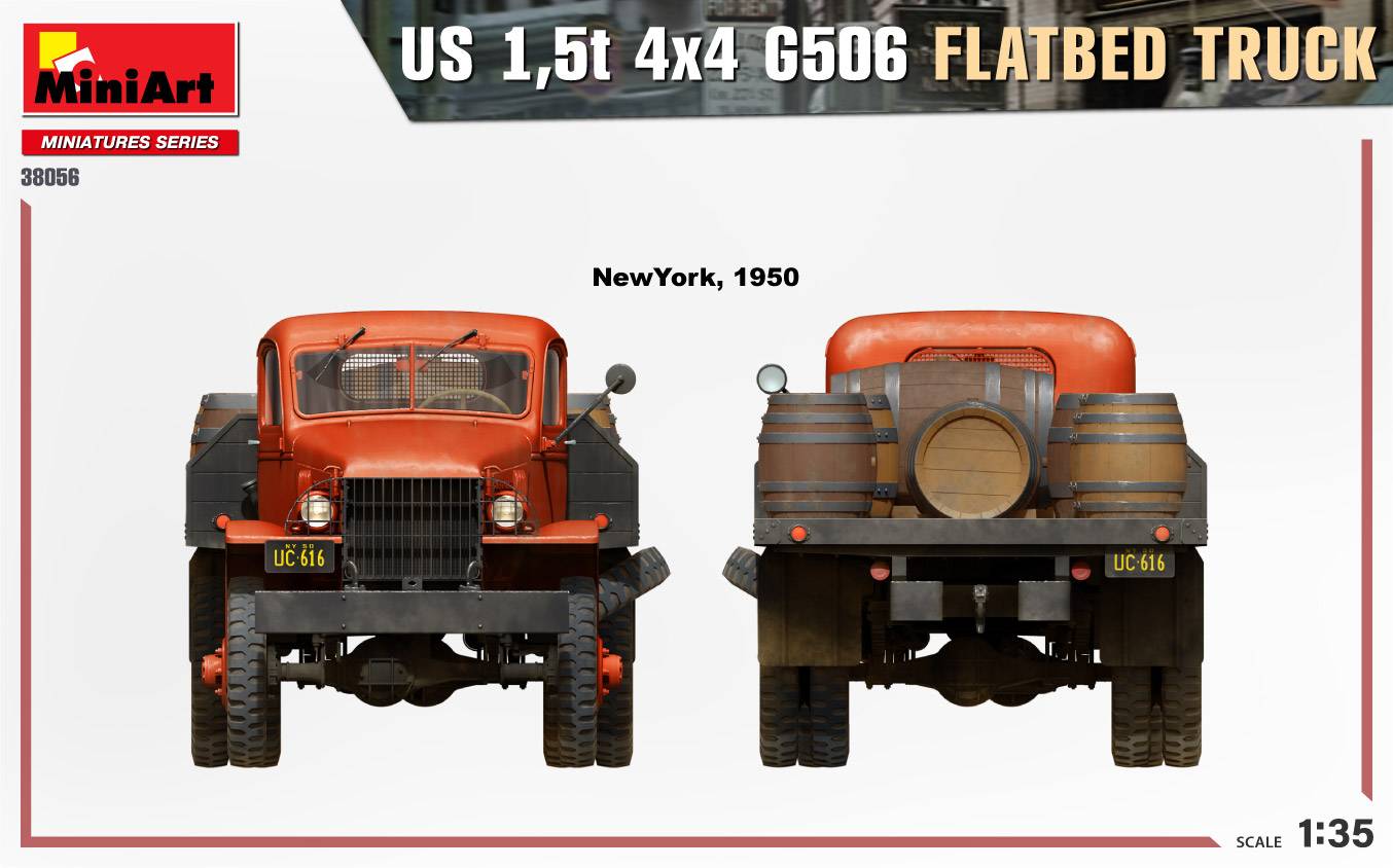US 1,5t 4×4 G506 FLATBED TRUCK – Image 13
