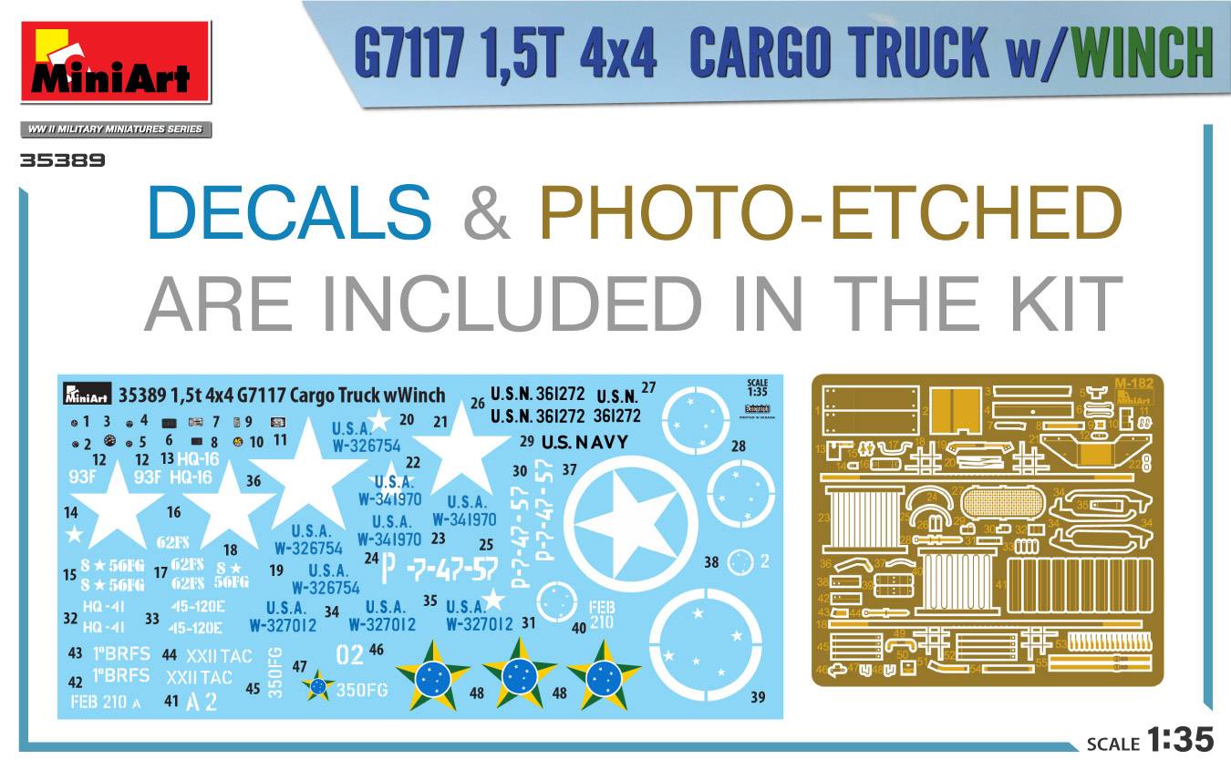 G7117 1,5T 4×4 CARGO TRUCK w/WINCH – Image 4