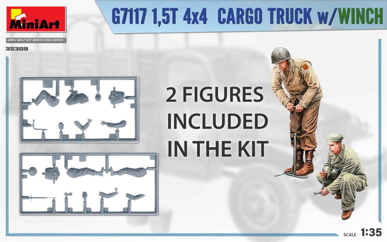 G7117 1,5T 4×4 CARGO TRUCK w/WINCH – Image 5