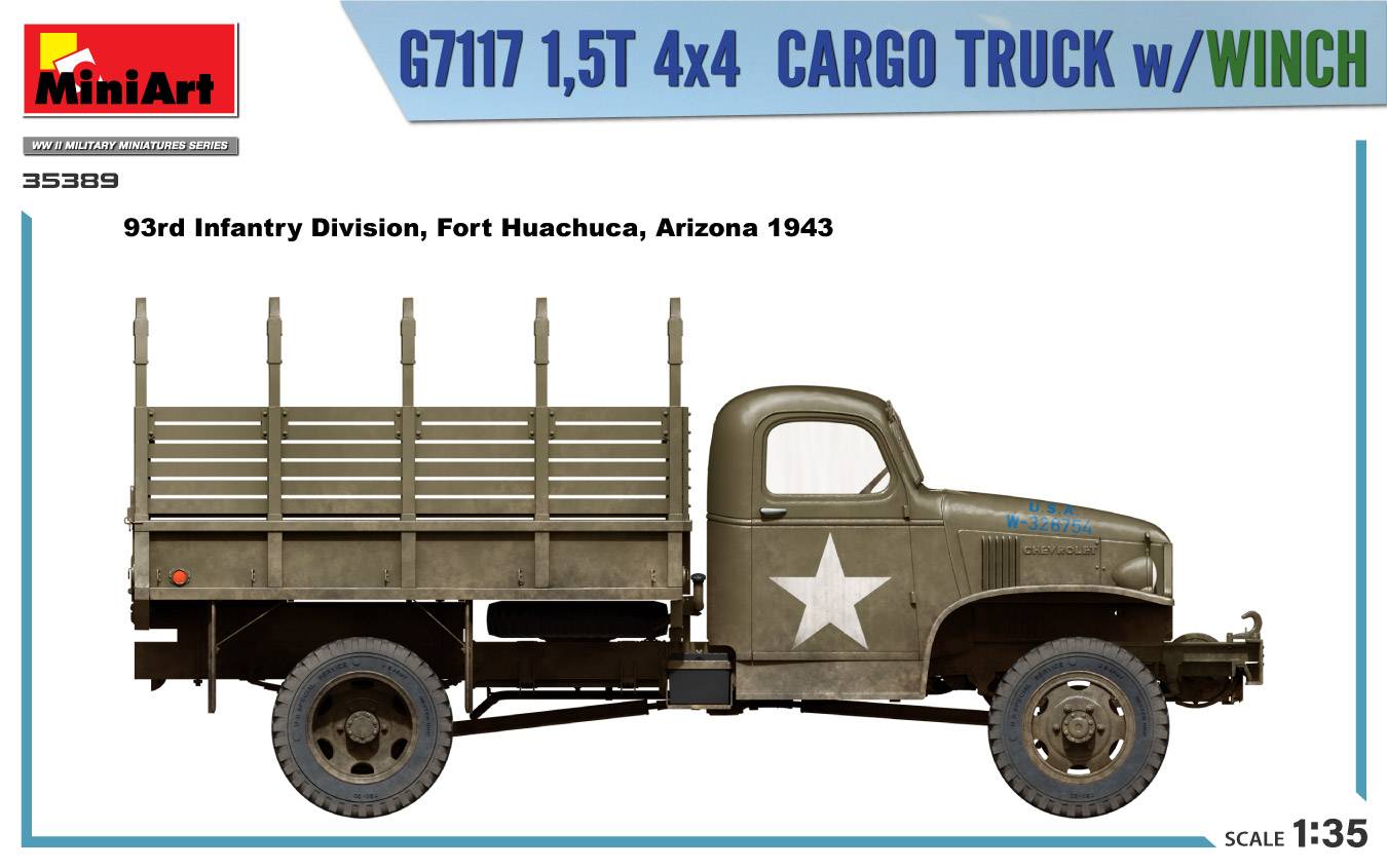 G7117 1,5T 4×4 CARGO TRUCK w/WINCH – Image 6