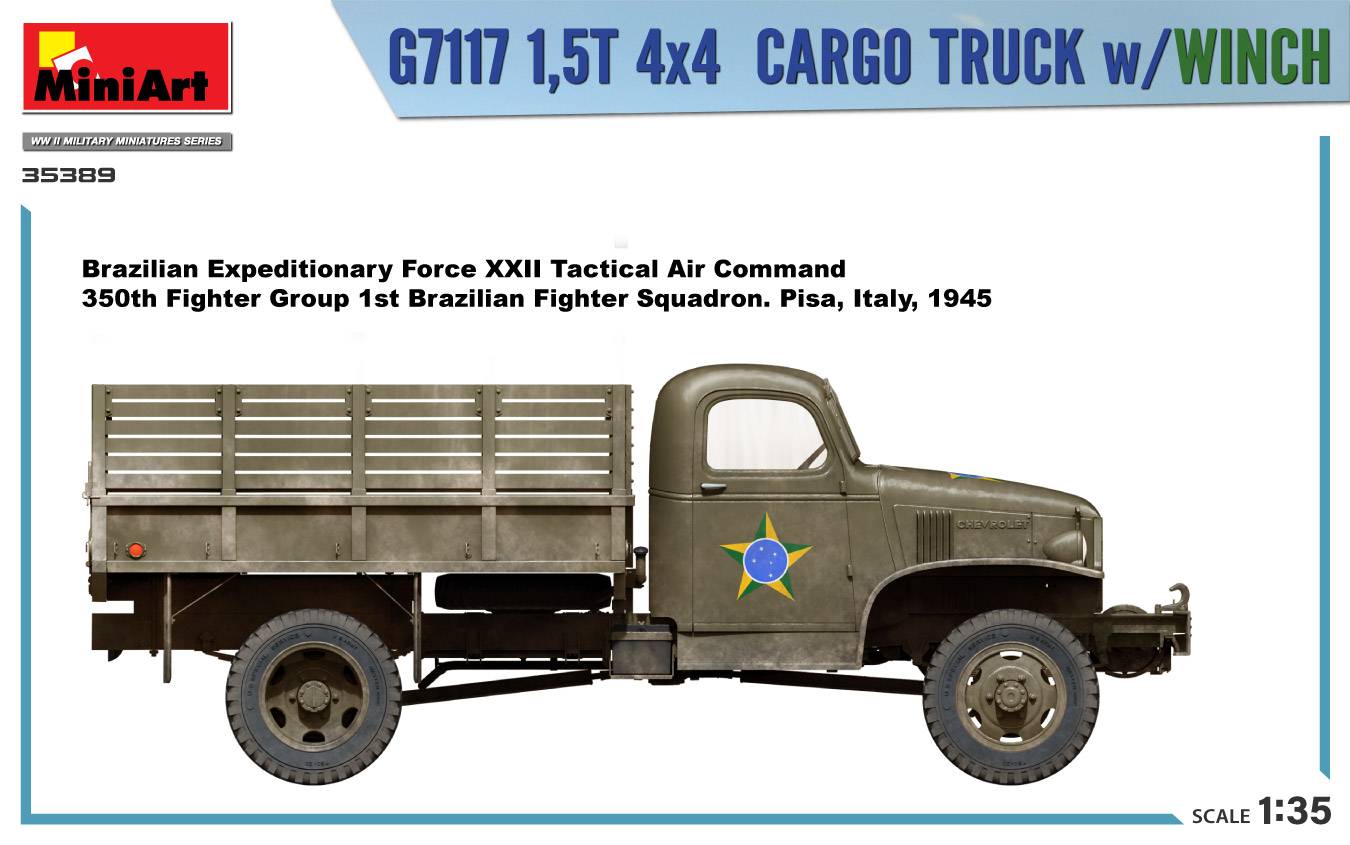 G7117 1,5T 4×4 CARGO TRUCK w/WINCH – Image 9