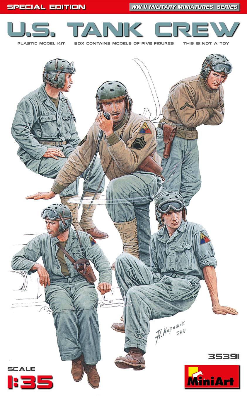 U.S. TANK CREW. SPECIAL EDITION