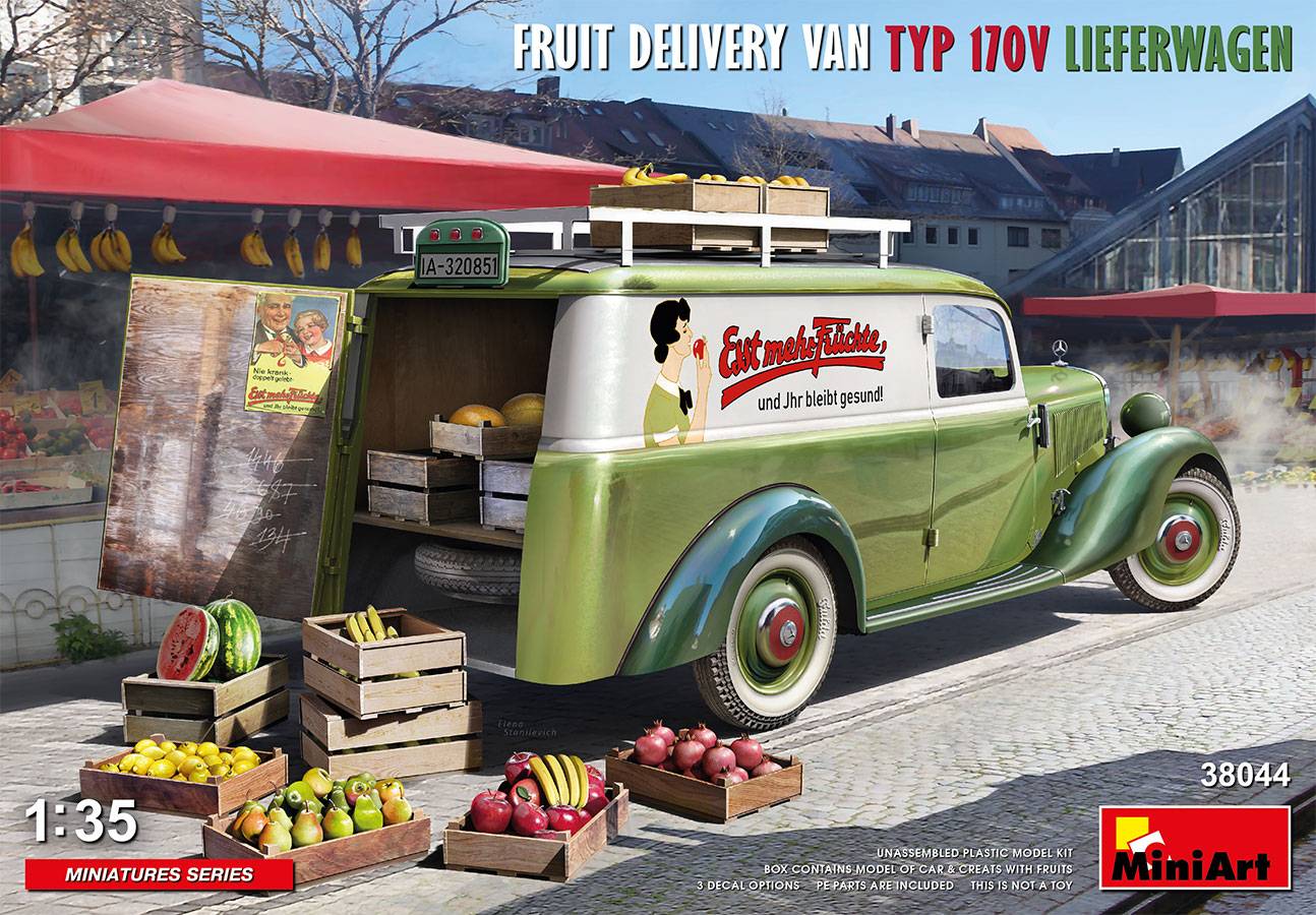 FRUIT DELIVERY VAN TYP 170V LIEFERWAGEN