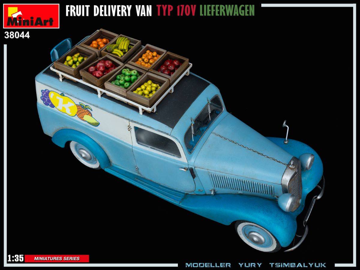FRUIT DELIVERY VAN TYP 170V LIEFERWAGEN – Image 2