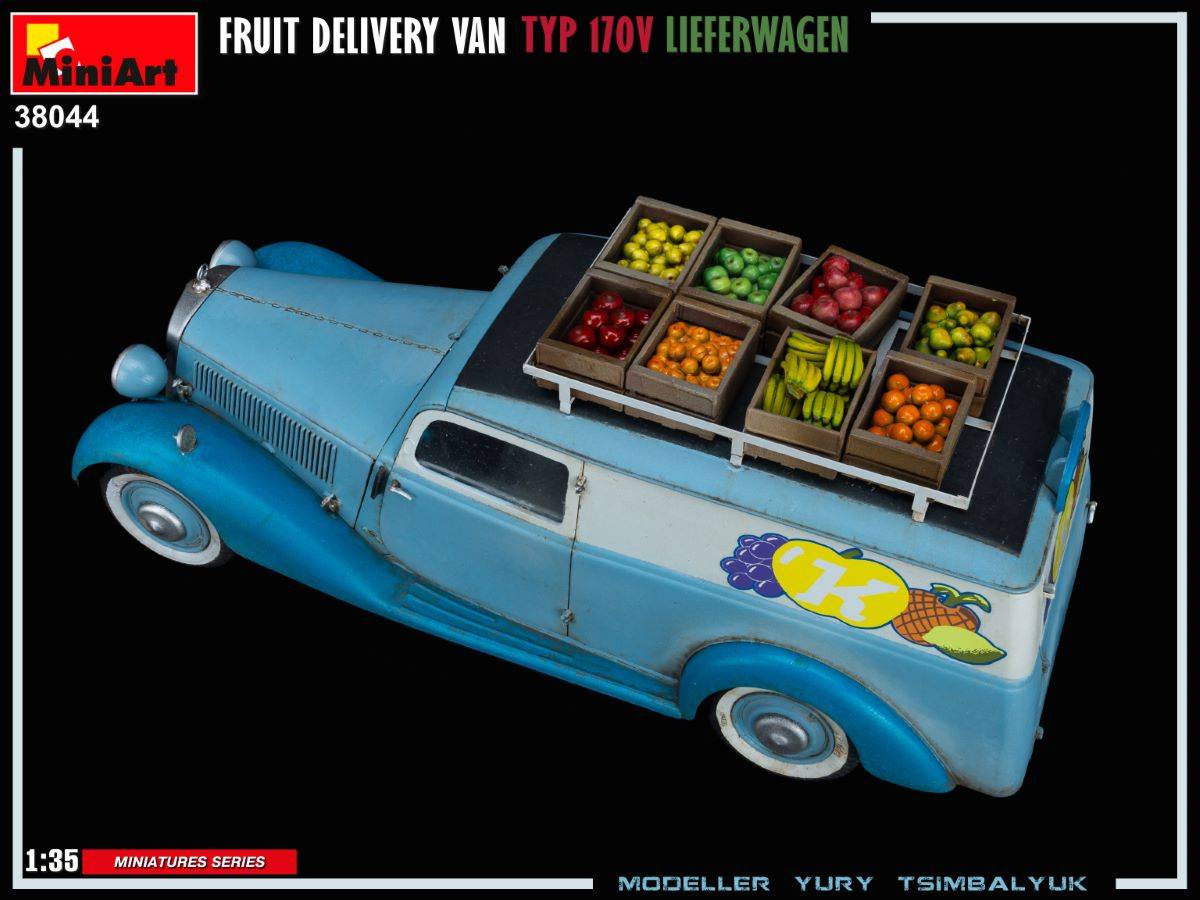 FRUIT DELIVERY VAN TYP 170V LIEFERWAGEN – Image 3