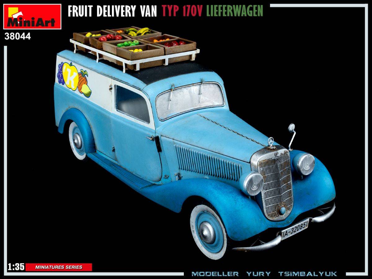 FRUIT DELIVERY VAN TYP 170V LIEFERWAGEN – Image 4
