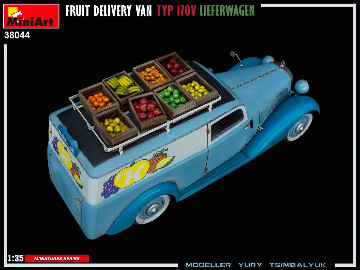 FRUIT DELIVERY VAN TYP 170V LIEFERWAGEN – Image 5